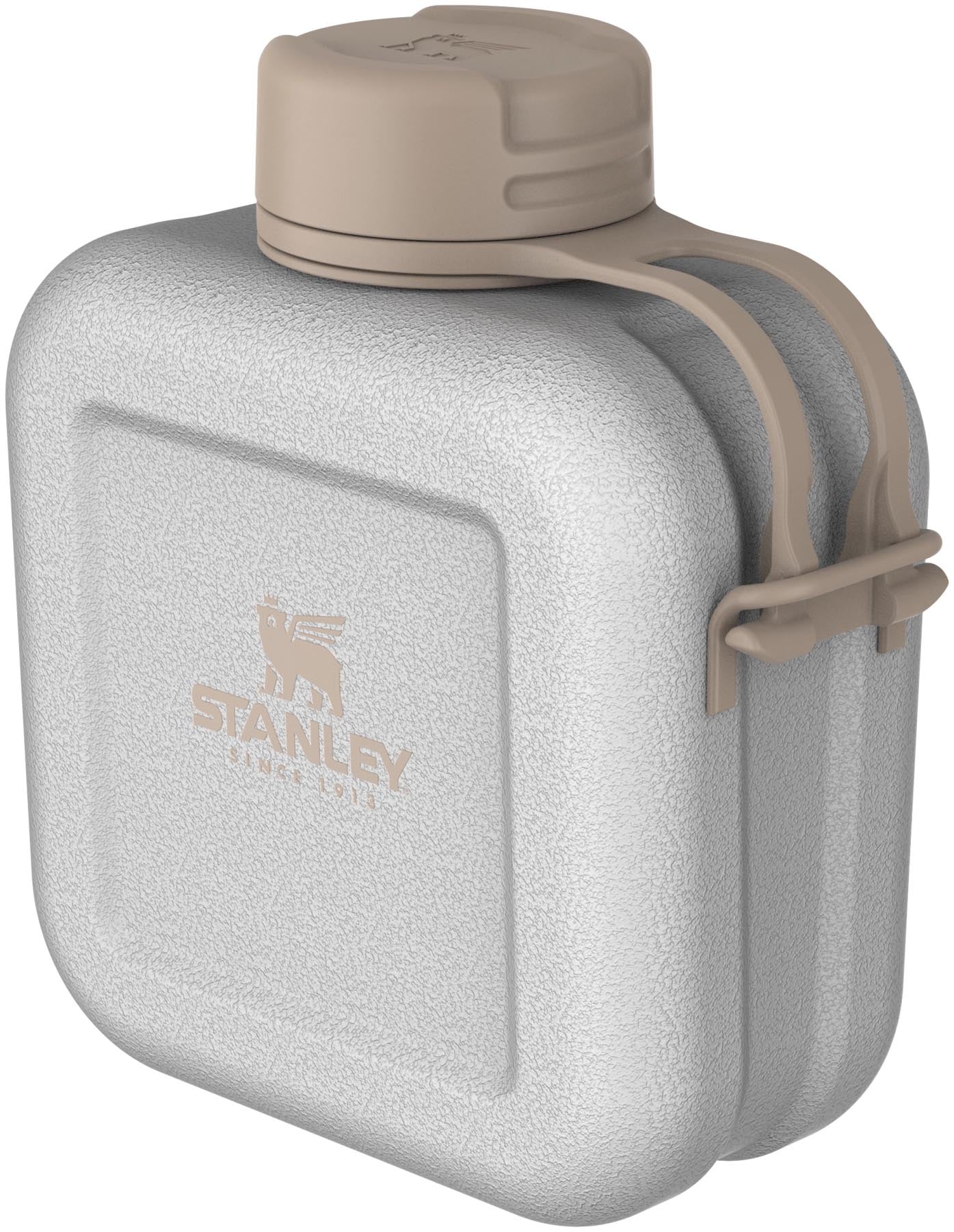 Next X Nature Canteen 0.74l in Hammertone Frost - robuste und elegante Thermosflasche von Stanley, perfekt für heiße und kalte Getränke unterwegs.