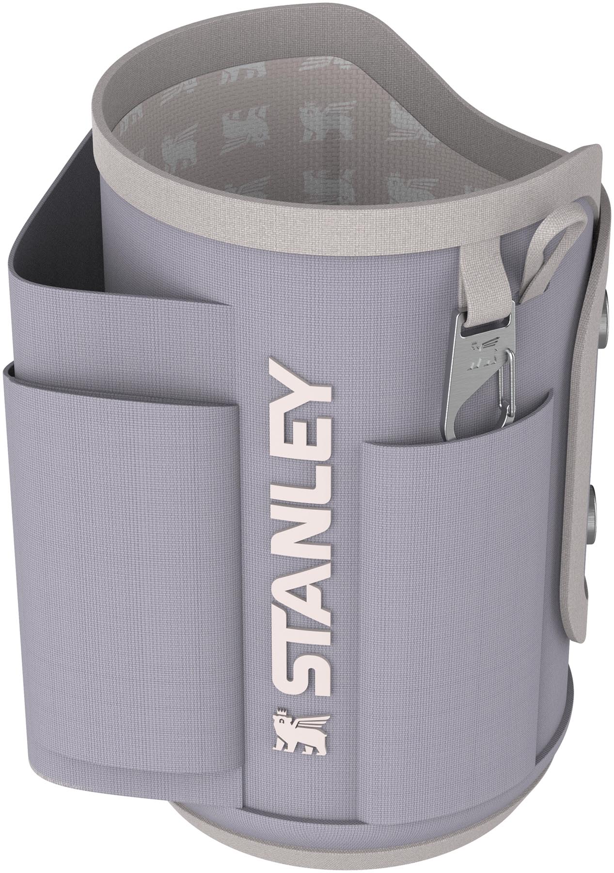 Stylische lila Stanley Thermosflasche (0,89 l) für unterwegs. Perfekt für alle Getränke, robust und nachhaltig für den täglichen Gebrauch.