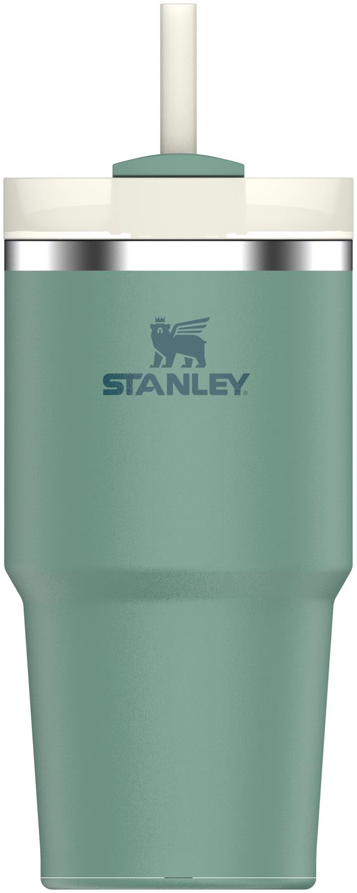 Quencher FlowState 0.6l spring green in Grün präsentiert im Onlineshop von KAQTU Design AG. Aufbewahrungsbehälter ist von Stanley