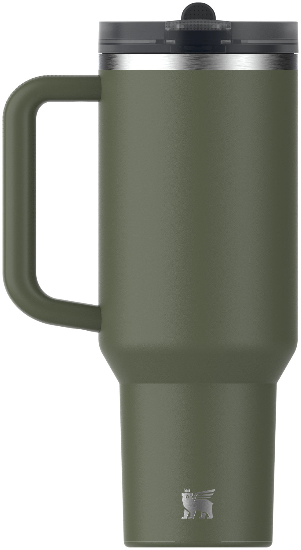 Quencher ProTour Flip Straw 1.18l dried pine in Grün präsentiert im Onlineshop von KAQTU Design AG. Thermosflasche ist von Stanley