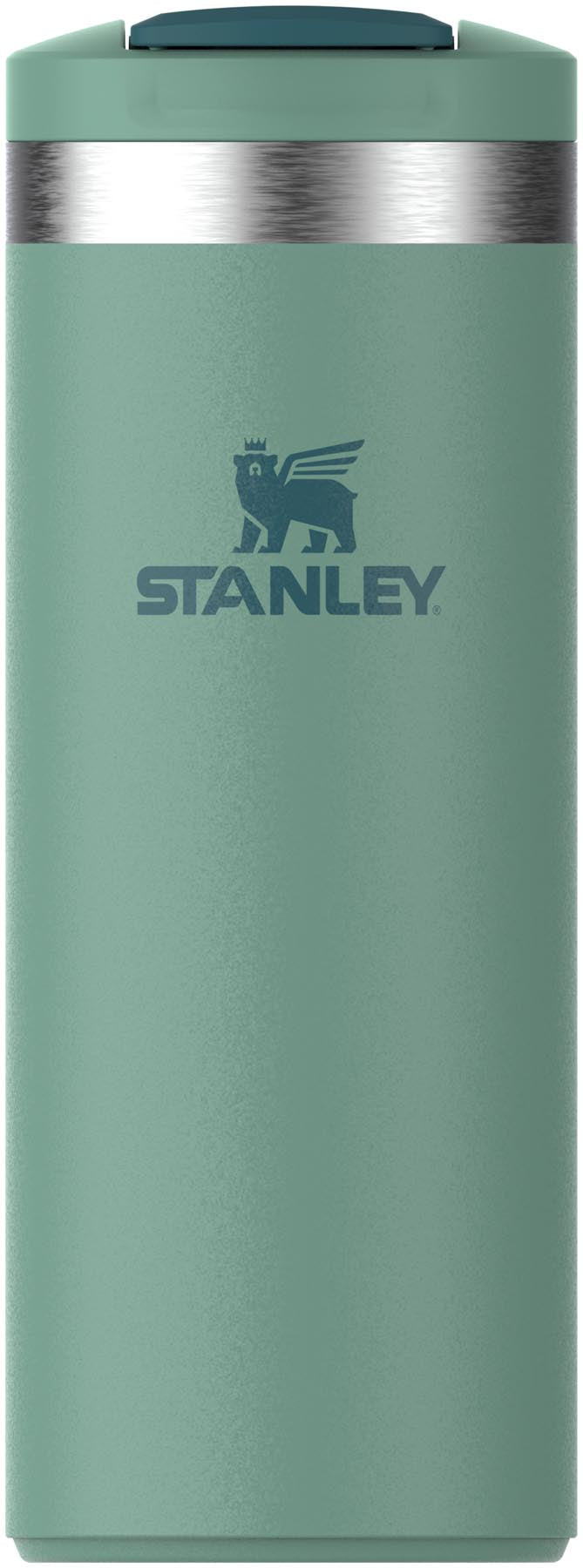 Transit Fliptop Becher 0.35l spring green in Grün präsentiert im Onlineshop von KAQTU Design AG. Aufbewahrungsbehälter ist von Stanley