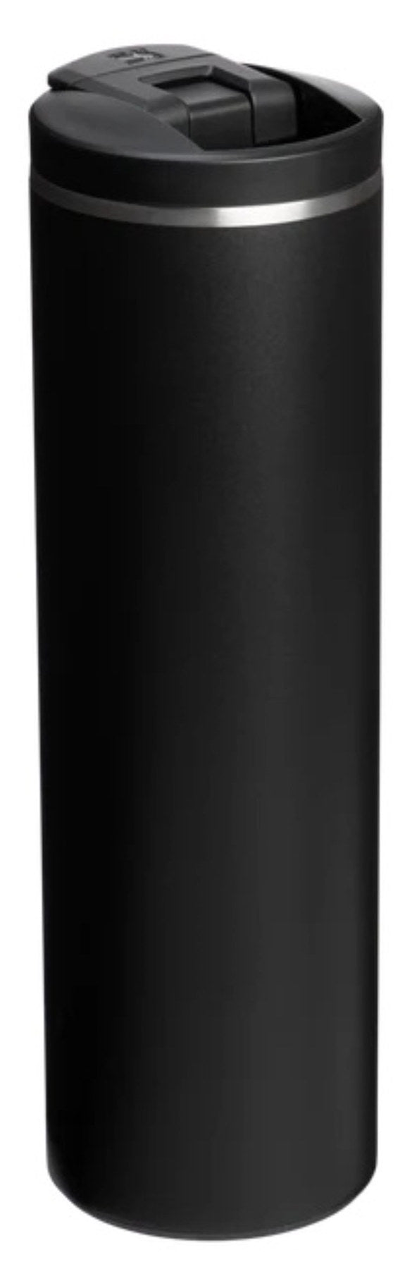 Transit FlipTop Becher 0.59l black 2.0 in Schwarz präsentiert im Onlineshop von KAQTU Design AG. Thermosflasche ist von Stanley