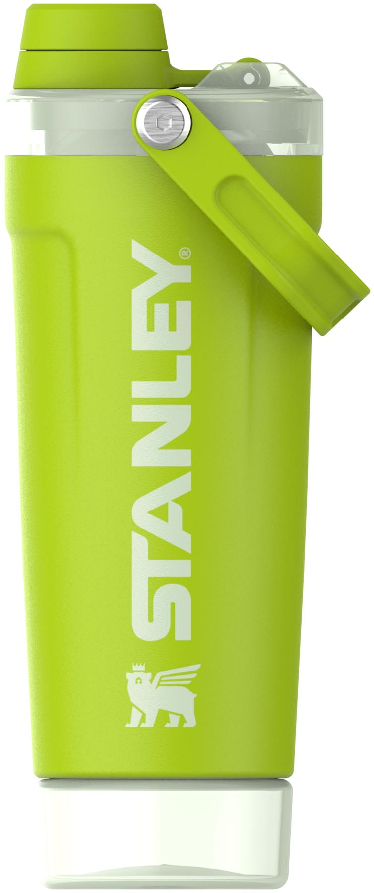Vitalize Shaker in auffälligem Chartreuse-Grün, perfekt für Sport und Alltag. Robuste Trinkflasche von Stanley für aktive Lebensstile.