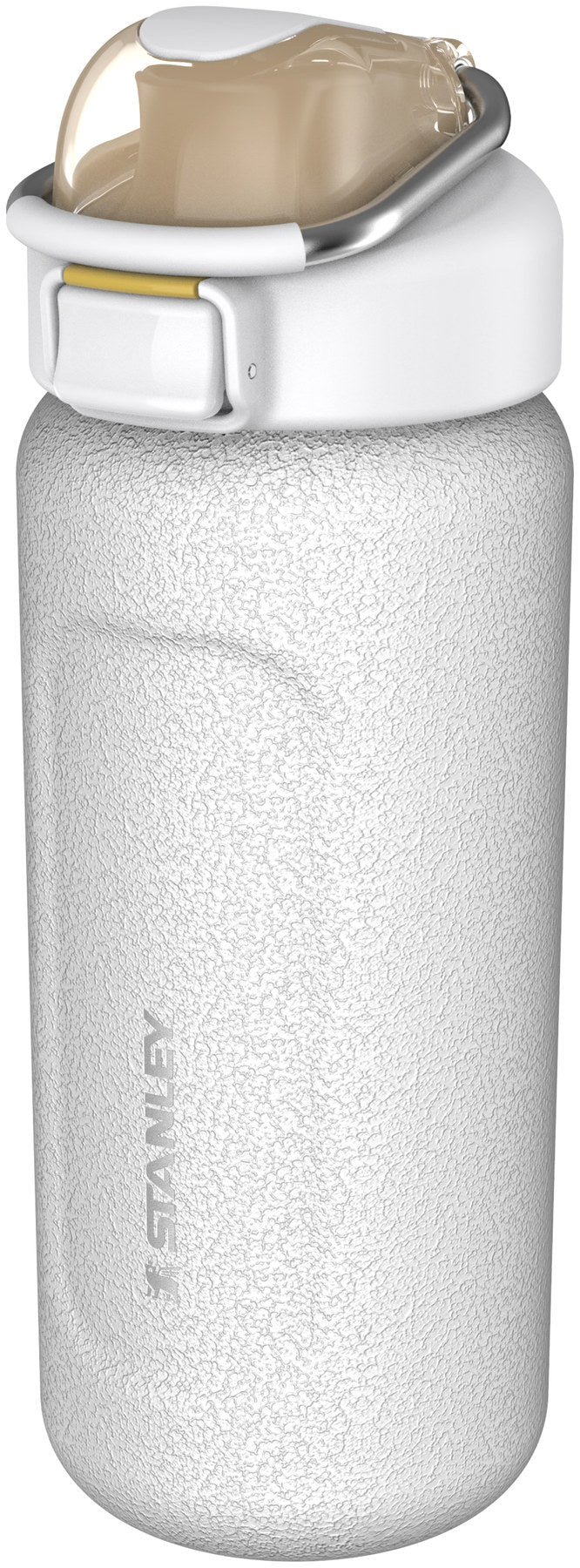 Wellspring Flasche 0.47l hammertone frost in Weiss präsentiert im Onlineshop von KAQTU Design AG. Thermosflasche ist von Stanley