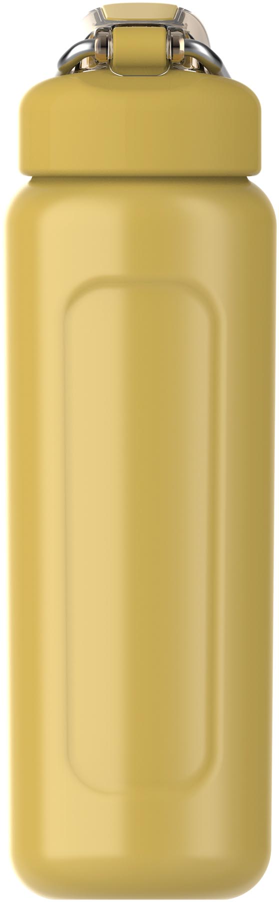 Stylische Wellspring Thermosflasche in Dijon-Gelb, 0.7l, ideal für heiße und kalte Getränke, von Stanley für unterwegs.