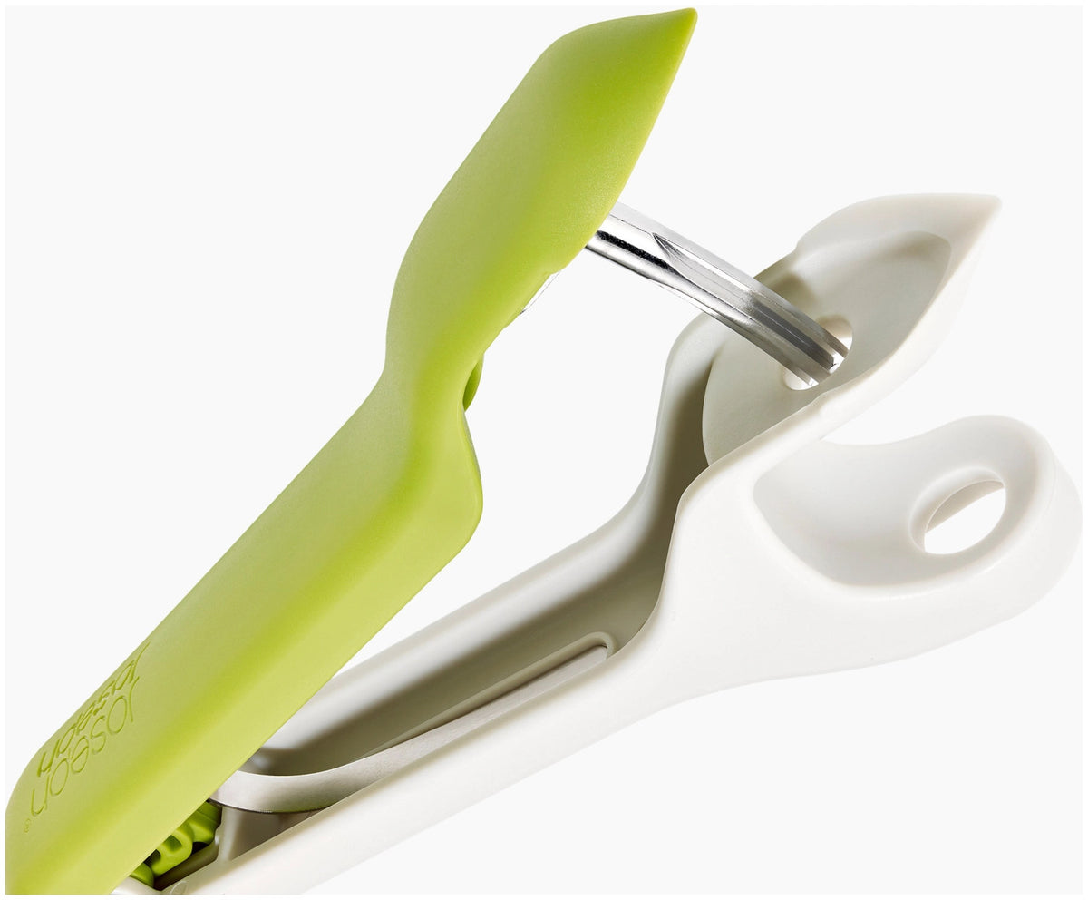 Tweezy 2-in-1 Entkerner in Grün präsentiert im Onlineshop von KAQTU Design AG. Schneider und Stecher ist von Joseph Joseph