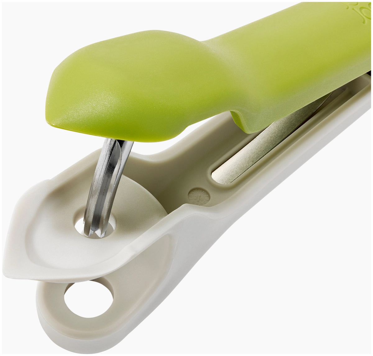 Tweezy 2-in-1 Entkerner in Grün präsentiert im Onlineshop von KAQTU Design AG. Schneider und Stecher ist von Joseph Joseph