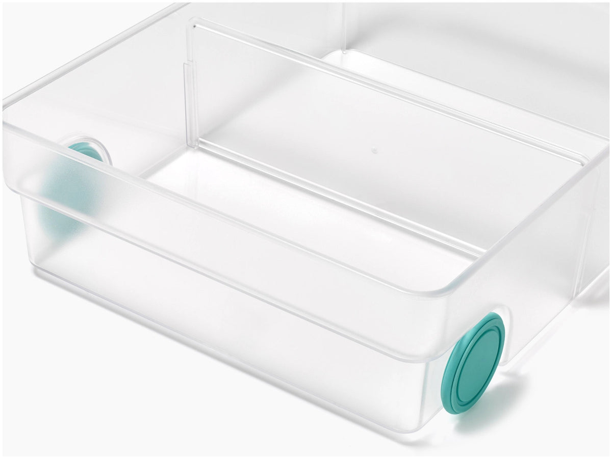 FridgeStore Kühlschrank-Aufbewahrungsbehälter extra gross in Transparent präsentiert im Onlineshop von KAQTU Design AG. Aufbewahrungsbehälter ist von Joseph Joseph