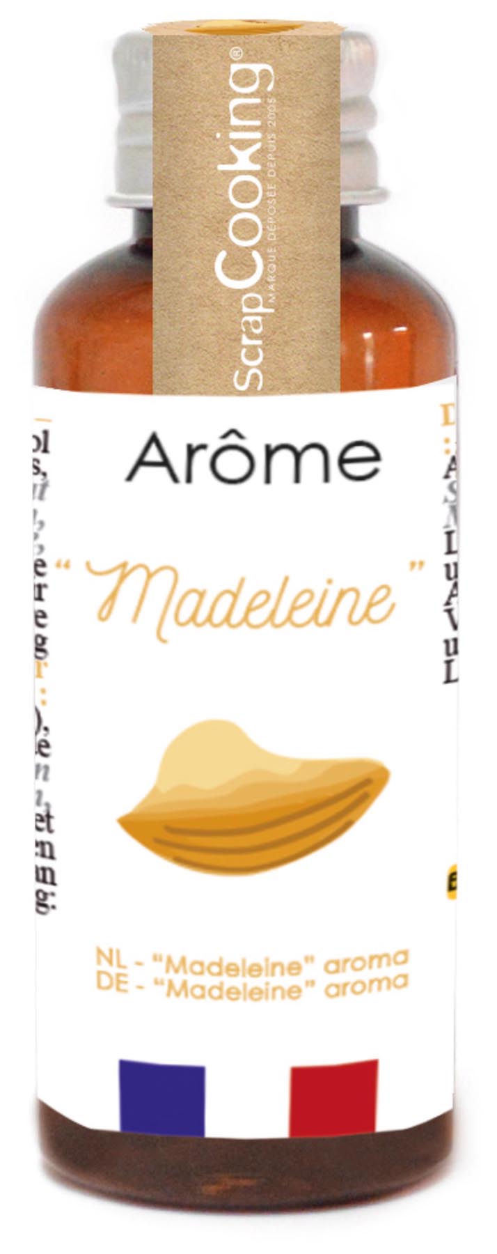 Natürliches Aroma Madelaine 40ml in präsentiert im Onlineshop von KAQTU Design AG. Ersatzteil ist von Scrap Cooking