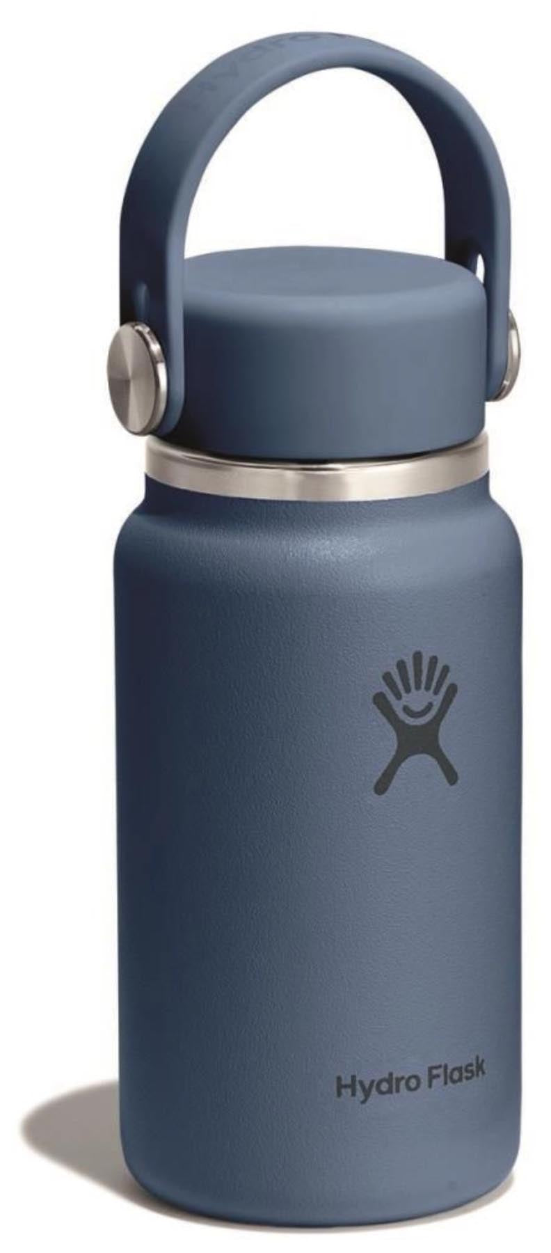 Trinkflasche Micro Hydro 200ml harbor blue in Blau präsentiert im Onlineshop von KAQTU Design AG. Trinkflasche ist von Hydro Flask
