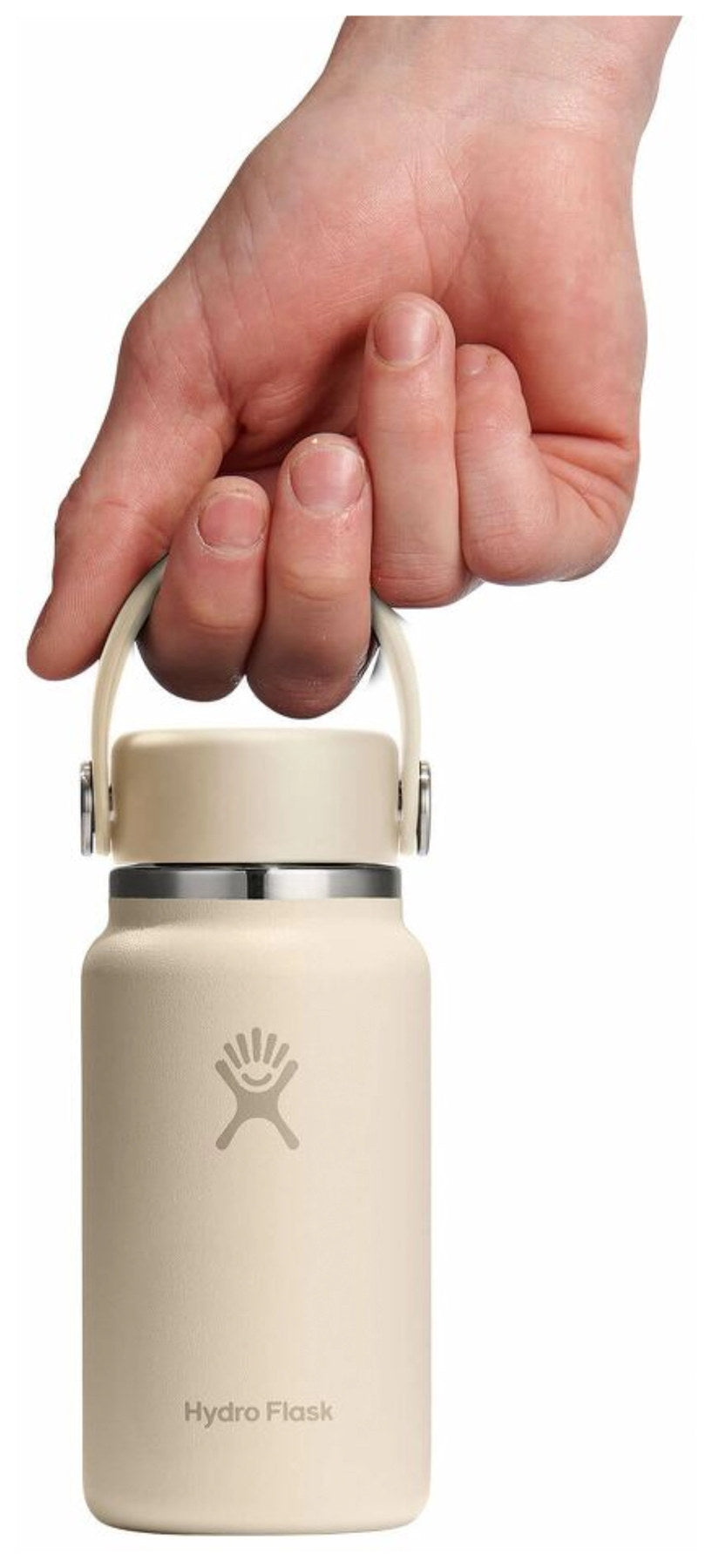 Trinkflasche Micro Hydro 200ml oat in Beige präsentiert im Onlineshop von KAQTU Design AG. Thermosflasche ist von Hydro Flask
