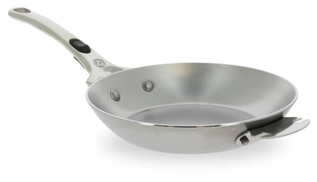 Mineral B Loqy Bratpfanne ohne Griff D20cm Eisen in Silber präsentiert im Onlineshop von KAQTU Design AG. Bratpfanne ist von de Buyer