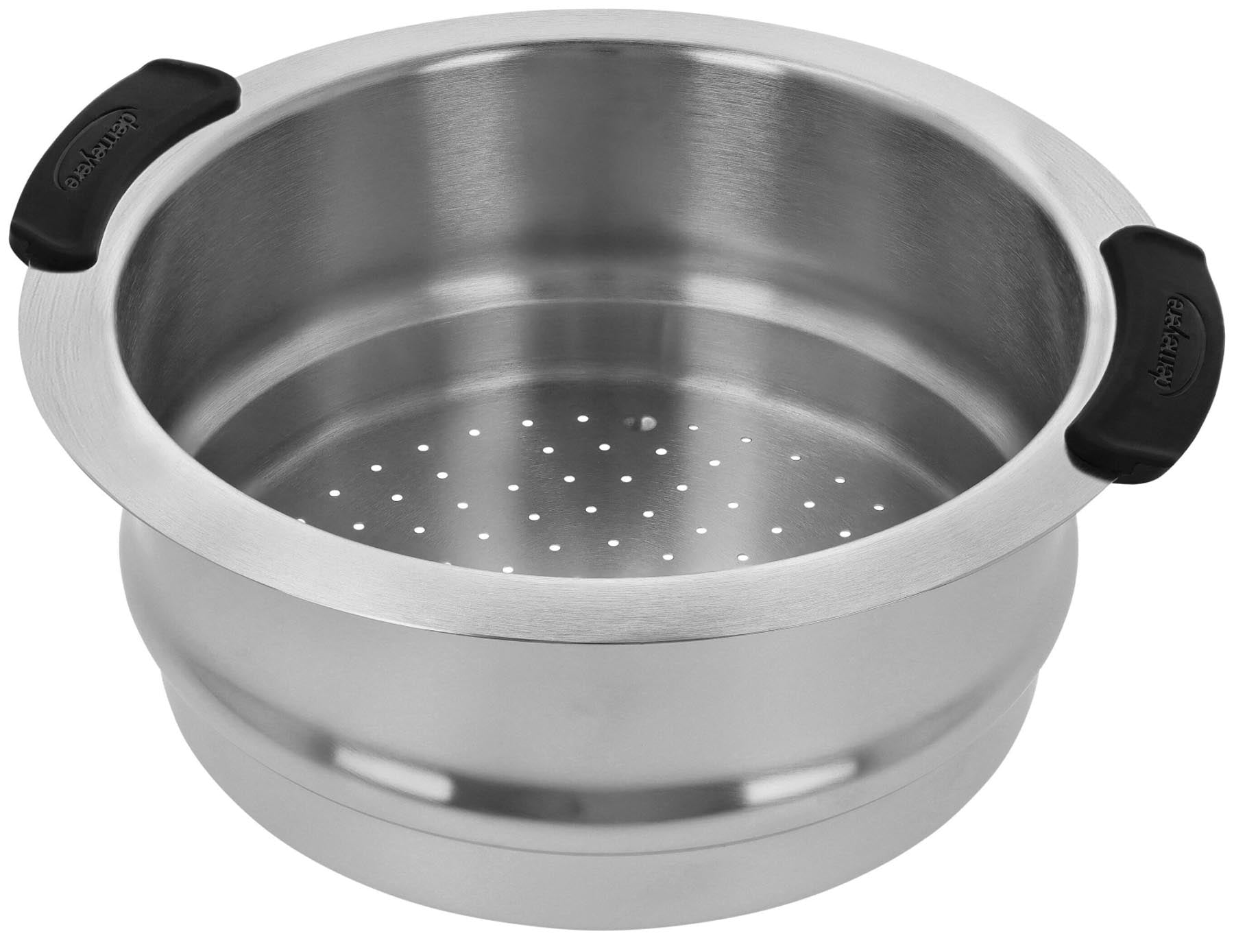 Specialties 5 Dampfeinsatz 24cm in Silber präsentiert im Onlineshop von KAQTU Design AG. Küchenhelfer ist von Demeyere