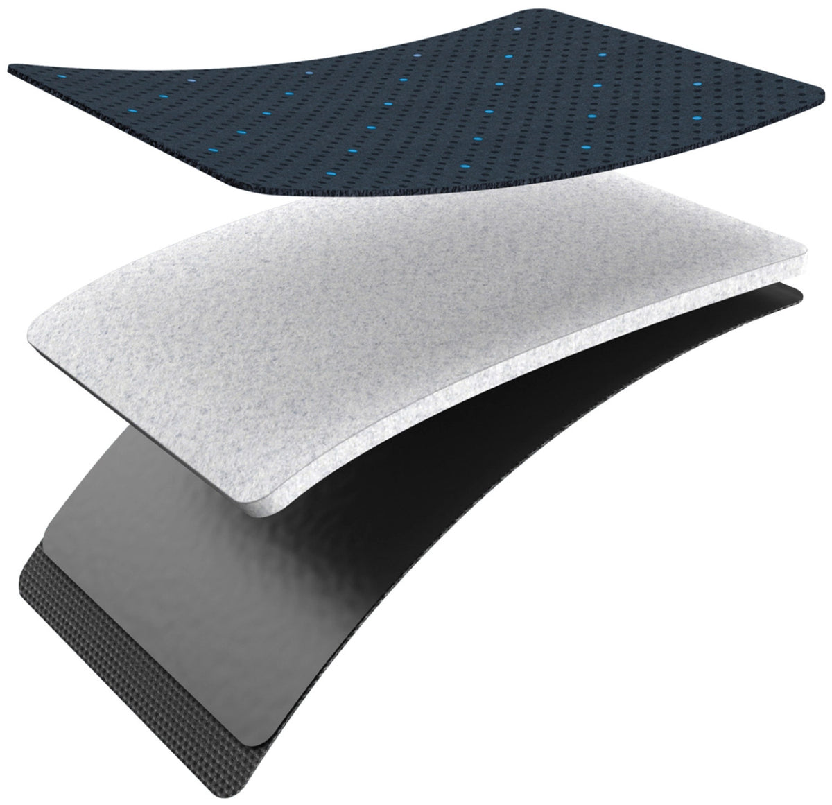 Pocket Max Plus Bügelbrett schwarz blau in Blau präsentiert im Onlineshop von KAQTU Design AG. Schneidbrett ist von Joseph Joseph