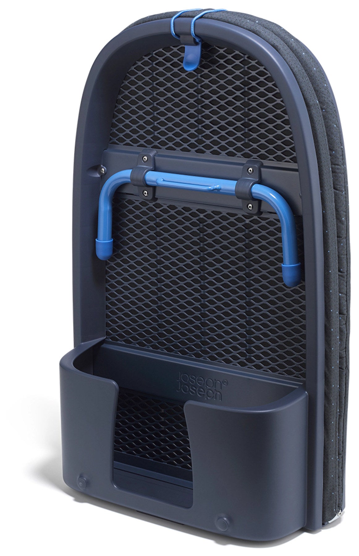Pocket Max Plus Bügelbrett schwarz blau in Blau präsentiert im Onlineshop von KAQTU Design AG. Schneidbrett ist von Joseph Joseph