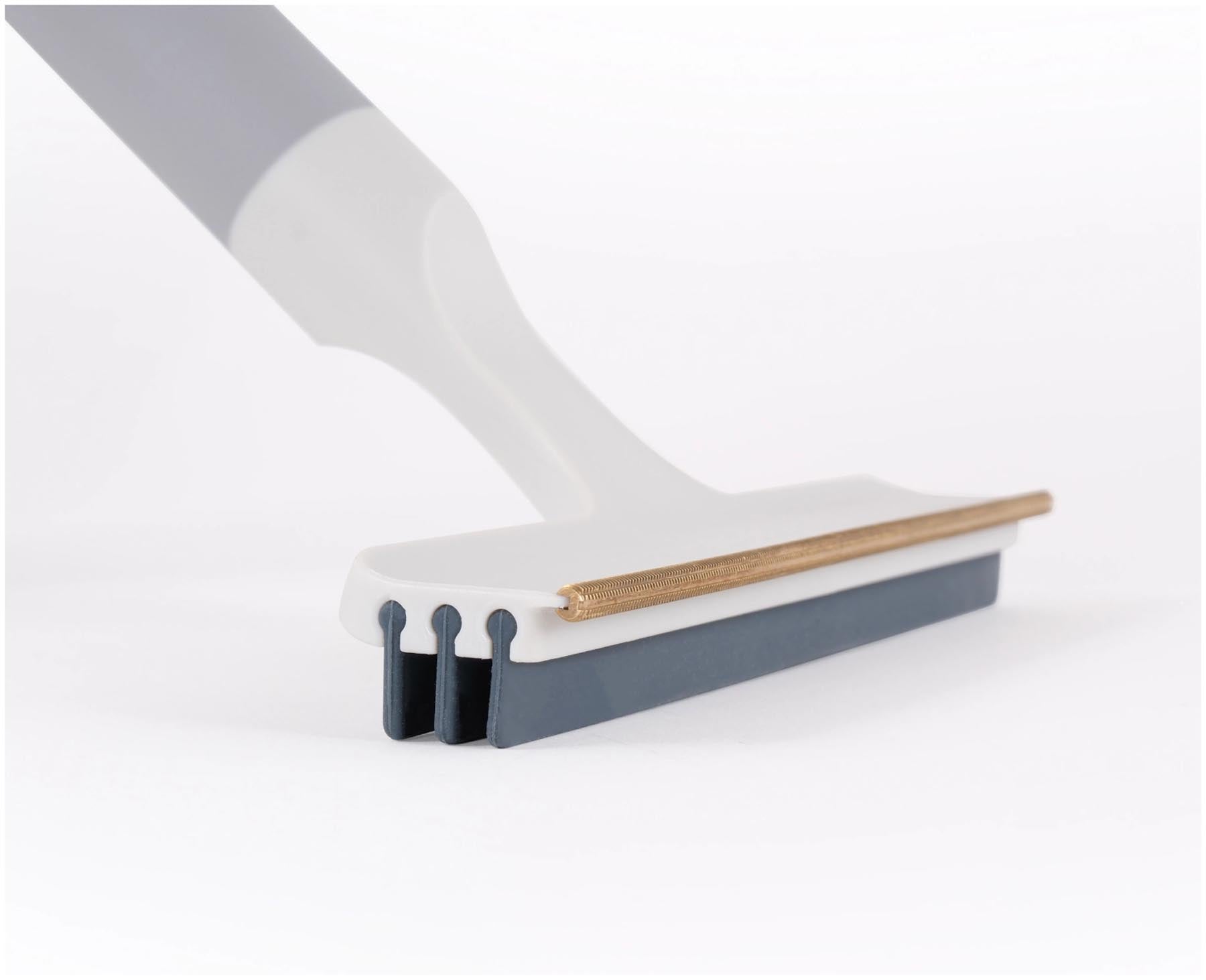 Praktisches 2-in-1 Reinigungsgadget für Teppiche in stilvollem Hellgrau, perfekt zur schnellen Entfernung von Verschmutzungen und Flecken.