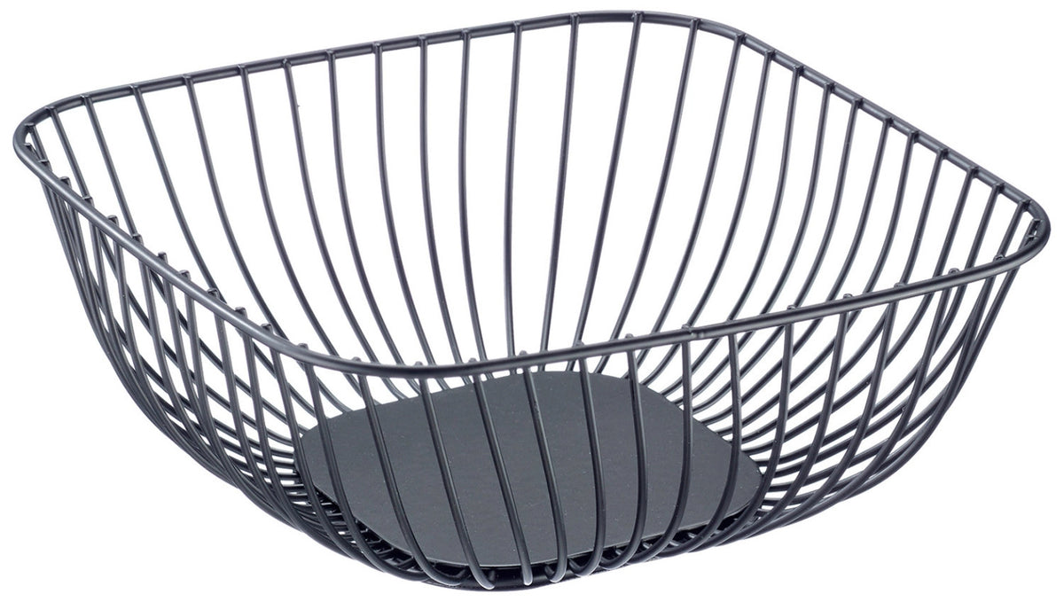 Drahtkorb Quadro klein in präsentiert im Onlineshop von KAQTU Design AG. Brotkorb ist von Westmark