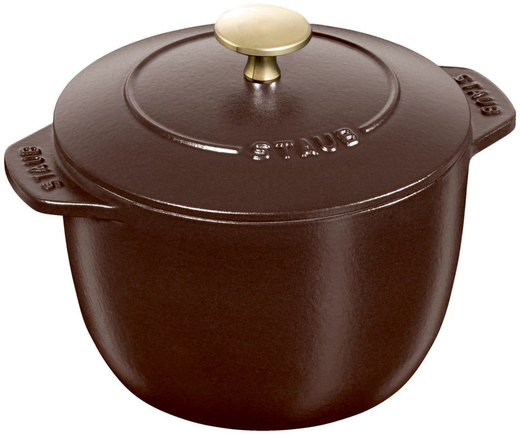 Staub Reis Cocotte 20cm Chocolat Gusseisen