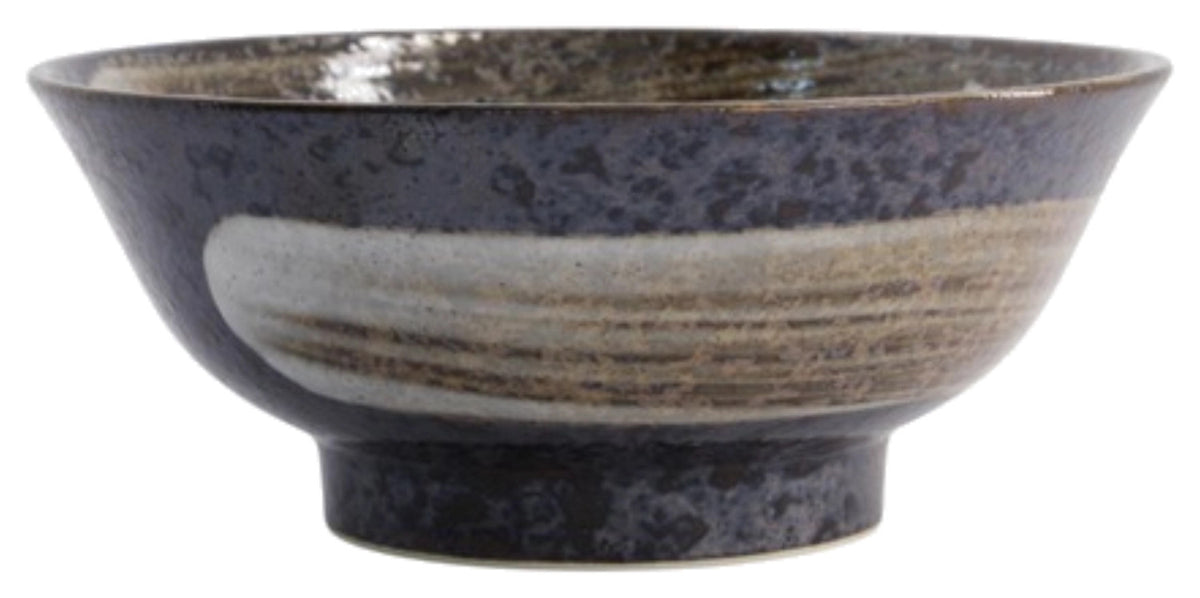 Schwarze Schüssel Arahake von Tokyo Design Studio für Ramen, Reis und Suppe