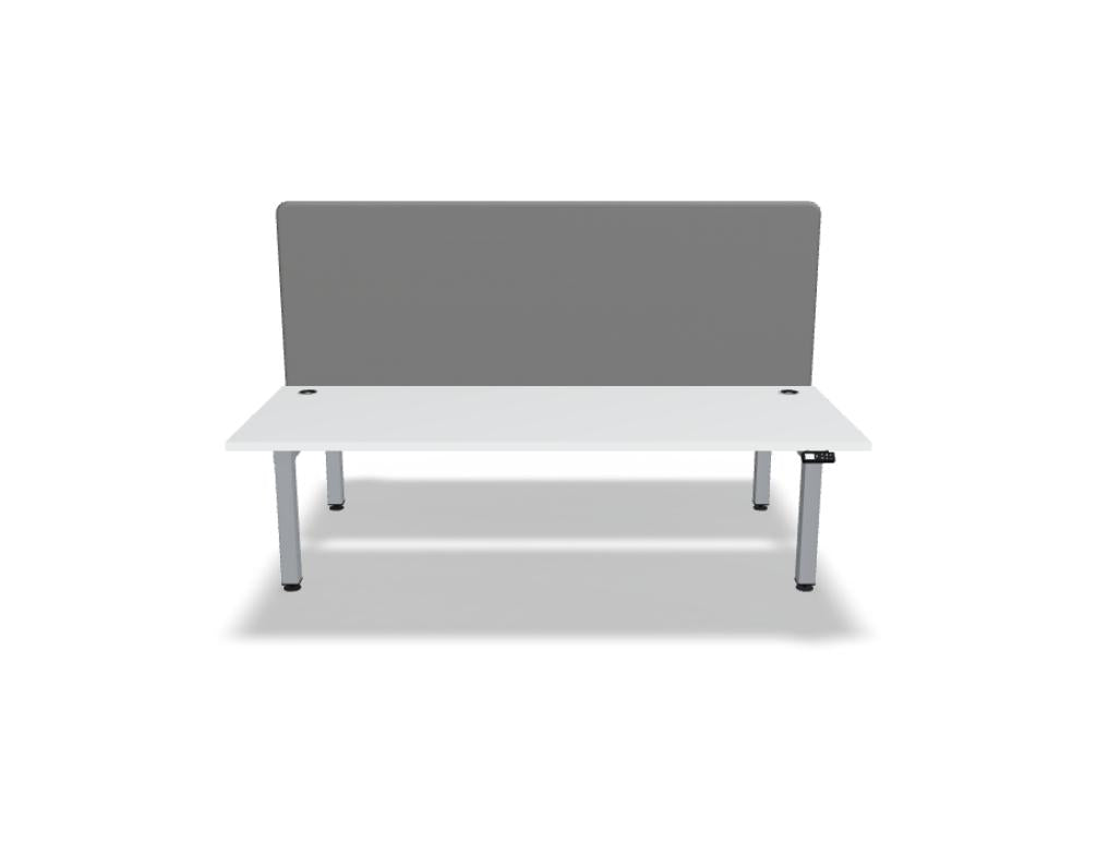 Ogi Drive Bench BOD620: Moderner Doppelschreibtisch mit elektrischem Höhenverstellungssystem, zwei Motoren, stabiles Gestell, elegantesdesign, ideal für ergonomisches Arbeiten