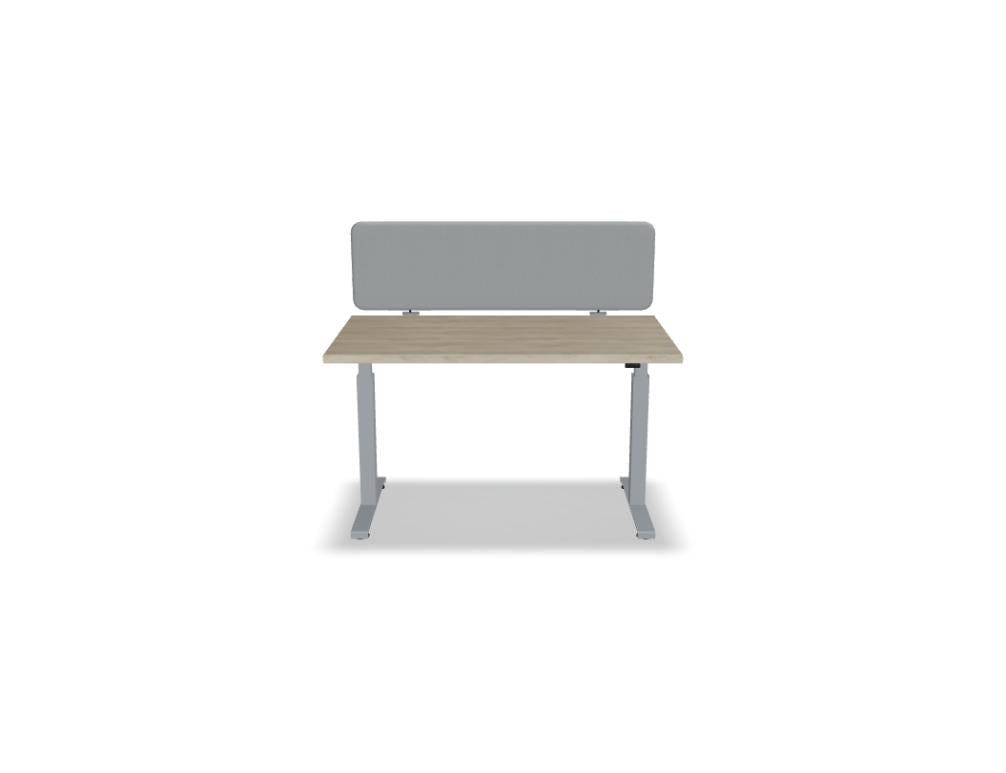 Ogi Drive BOD527: elektrischer Schreibtisch mit höhenverstellbarem, zweimotorigem Gestell, zeitloses Design, stabiles Holz-Top, ideal für produktives Arbeiten