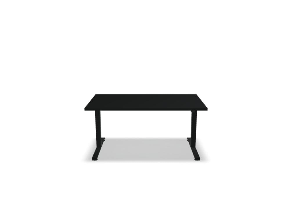 Höhenverstellbarer BÜRO-Schreibtisch Ogi Drive BOD64 von MDD, zweimotoriges Gestell, ergonomische Arbeitshöhe, modernes Designer-Gestell, elektrisch verstellbar