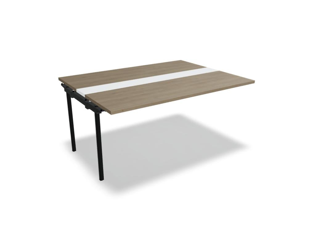 Tisch Ogi Y SY56 aus der Esstisch-Kollektion von MDD, rechteckiger Esstisch mit heller Holzoberfläche und schlanken Beinen, ideal für modernes Esszimmer
