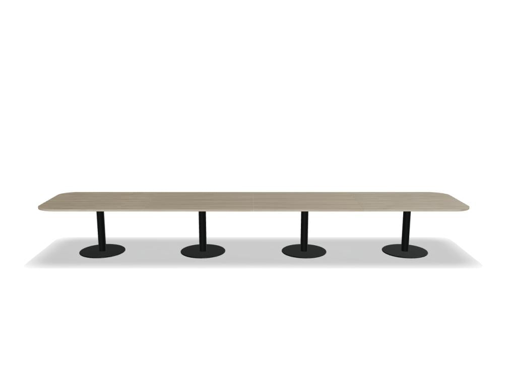 Esstisch Tack ST17Z in zeitlosem Design, rechteckige Platte, robuste Griffe/Beine, helles Holzfinish und eleganter Tisch für moderne Essbereiche