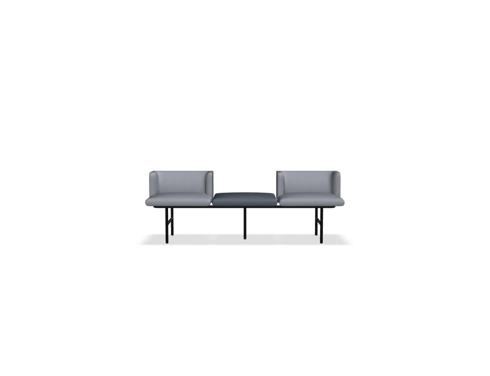 Agora AR16 Sitzsystem von Mdd: modernes Sofa mit klarer Linienführung, modularer Form und elegantem Design fürs Büro