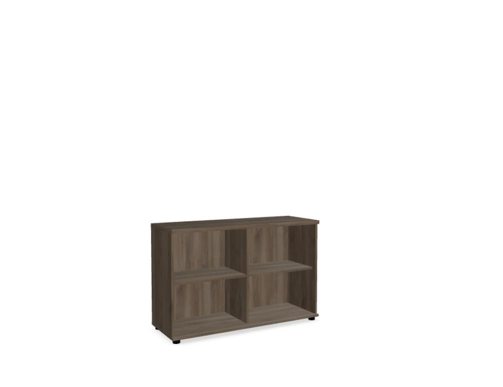 Mdd Standard A2506K Standregal mit offenem Design, mehreren Ablagefächern und moderner Optik für Büro oder Wohnraum