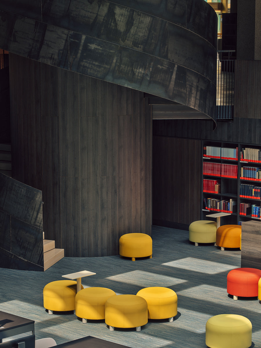 Modulares Pouf-System Dots DTSU12 in modernem Hellgrau, perfekt für vielseitige Einrichtungskonzepte und gemütliche Sitzmöglichkeiten.