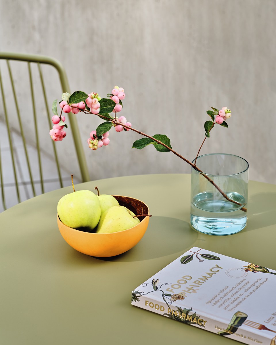 Bolt OST67 - Cafeteriatisch in Gelb präsentiert im Onlineshop von KAQTU Design AG. Gartentisch ist von Mdd