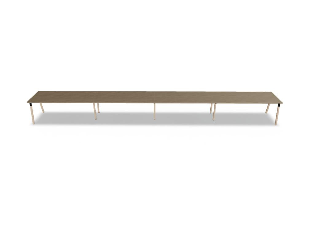 Schreibtisch Ogi W BOW05E4 von MDD in elegantem Holzdesign, kompakte Arbeitsfläche, modernes Minimalmöbel mit klaren Linien und stilvollen Details