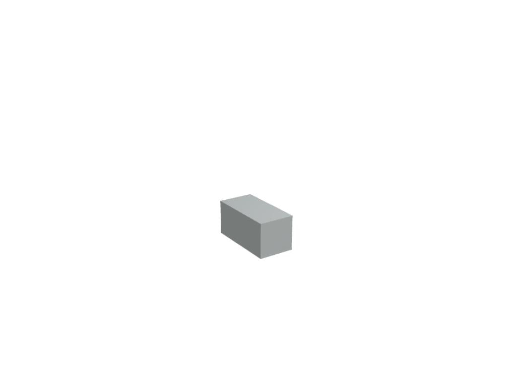 Aufsatzschrank Standard von Mdd für Container, Korpus aus Melaminplatte, rechteckige Form