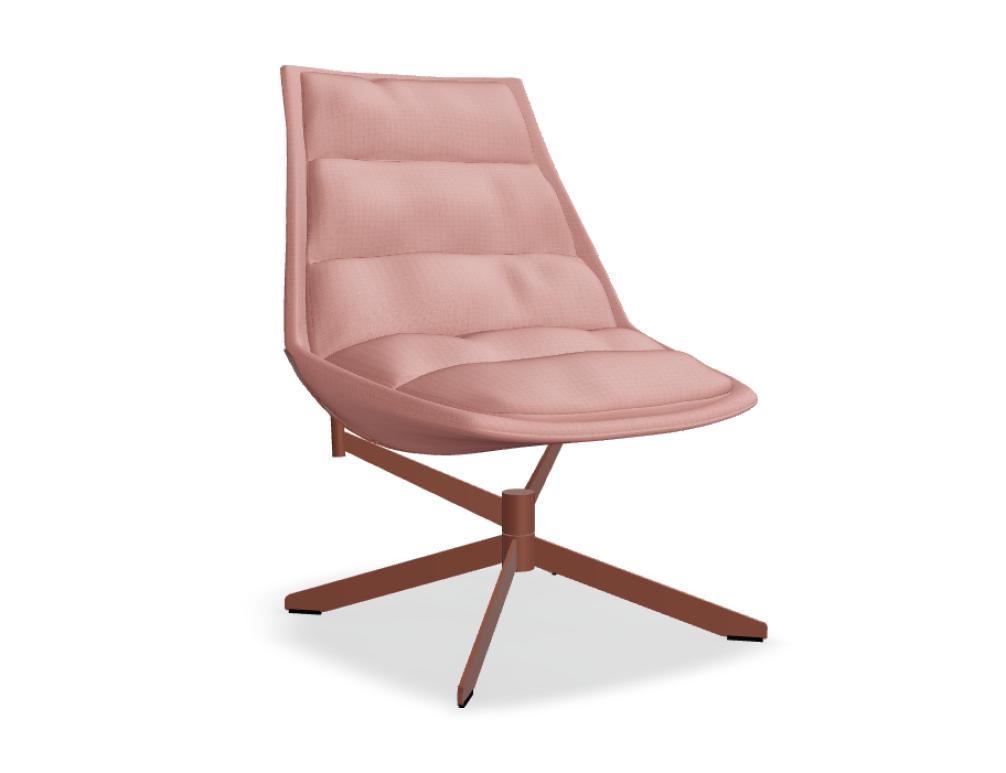 Schwarzer Drehsessel Fat Frank F04 von MDD im modernen Wohnzimmer, bequeme Polsterung, verstellbare Armlehnen, runder Metallfuß, hochwertige Stoffoberfläche
