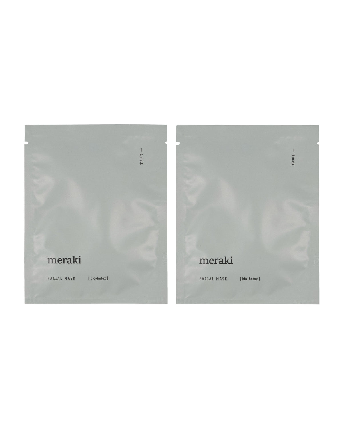 Face mask, Bio-Botox, 22|22 ml|ml in Grey präsentiert im Onlineshop von KAQTU Design AG. Pflege ist von Meraki