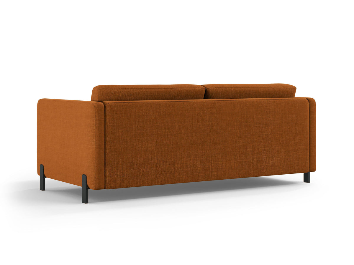 Gloria Sofa mit Schlaffunktion 2 Sitzer in Brick-Bjorn präsentiert im Onlineshop von KAQTU Design AG. Bettsofa ist von Micadoni