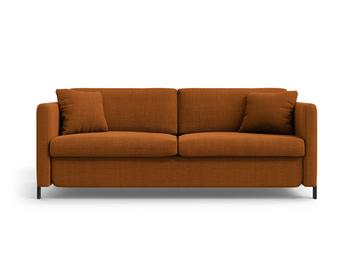Gloria Sofa mit Schlaffunktion 2 Sitzer in Brick-Bjorn präsentiert im Onlineshop von KAQTU Design AG. Bettsofa ist von Micadoni