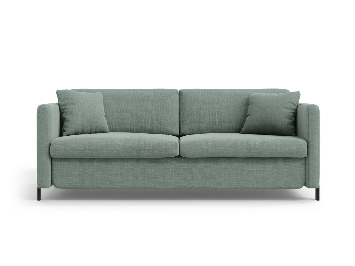 Gloria Sofa mit Schlaffunktion 2 Sitzer in Mint-Bjorn präsentiert im Onlineshop von KAQTU Design AG. Bettsofa ist von Micadoni