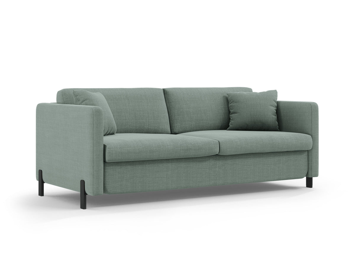 Gloria Sofa mit Schlaffunktion 2 Sitzer in Mint-Bjorn präsentiert im Onlineshop von KAQTU Design AG. Bettsofa ist von Micadoni