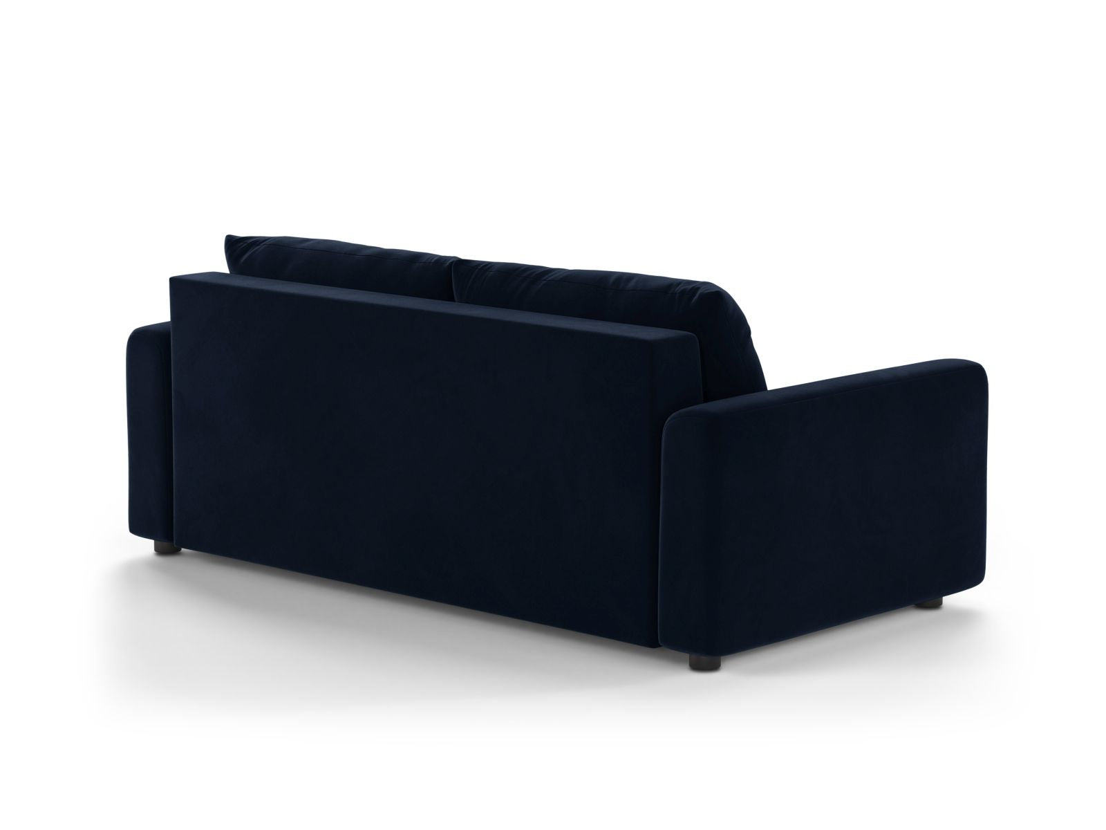 Elegantes 3-Sitzer Bettsofa David in Royal Blue, perfekt für gemütliche Abende und als komfortable Schlafgelegenheit für Gäste.