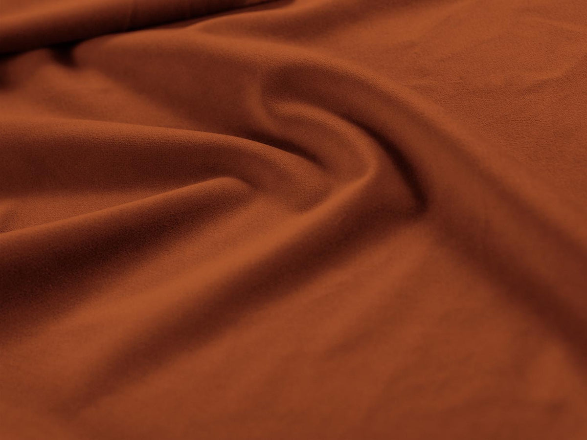 Lupine Velour Sofa 3 Sitzer in Terracotta-Salvador präsentiert im Onlineshop von KAQTU Design AG. 3er Sofa ist von Micadoni