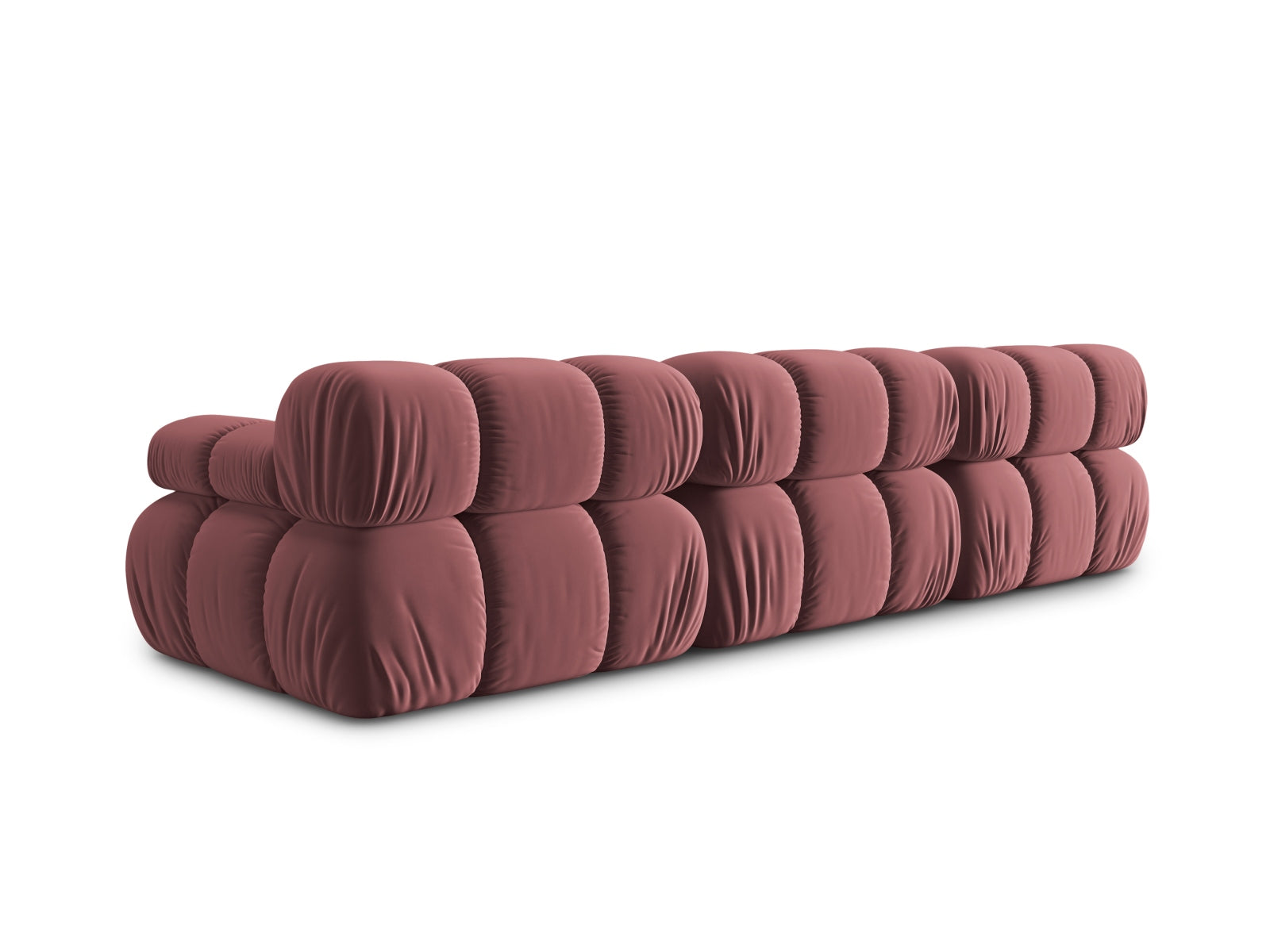 Erleben Sie das Bellis Velour Sofa von Micadoni – ein elegantes 3-Sitzer-Modell, das durch seine Anpassungsfähigkeit und den luxuriösen Komfort überzeugt.