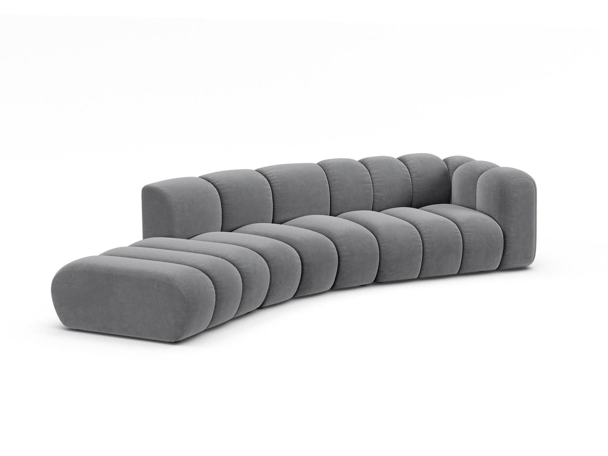 Lupine Offenes rundes Sofa rechts von Micadoni – Ansicht 72