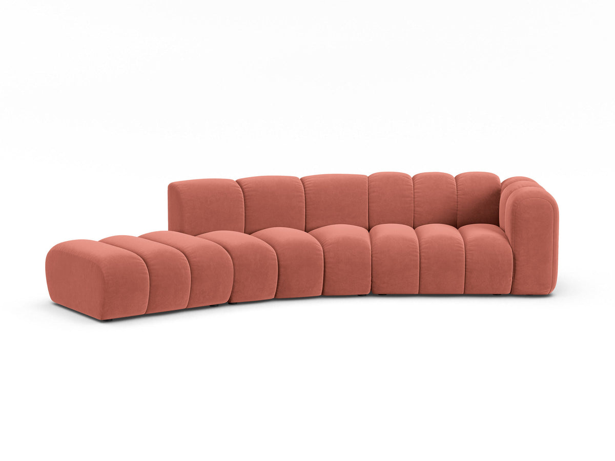 Lupine Offenes rundes Sofa rechts von Micadoni – Ansicht 76
