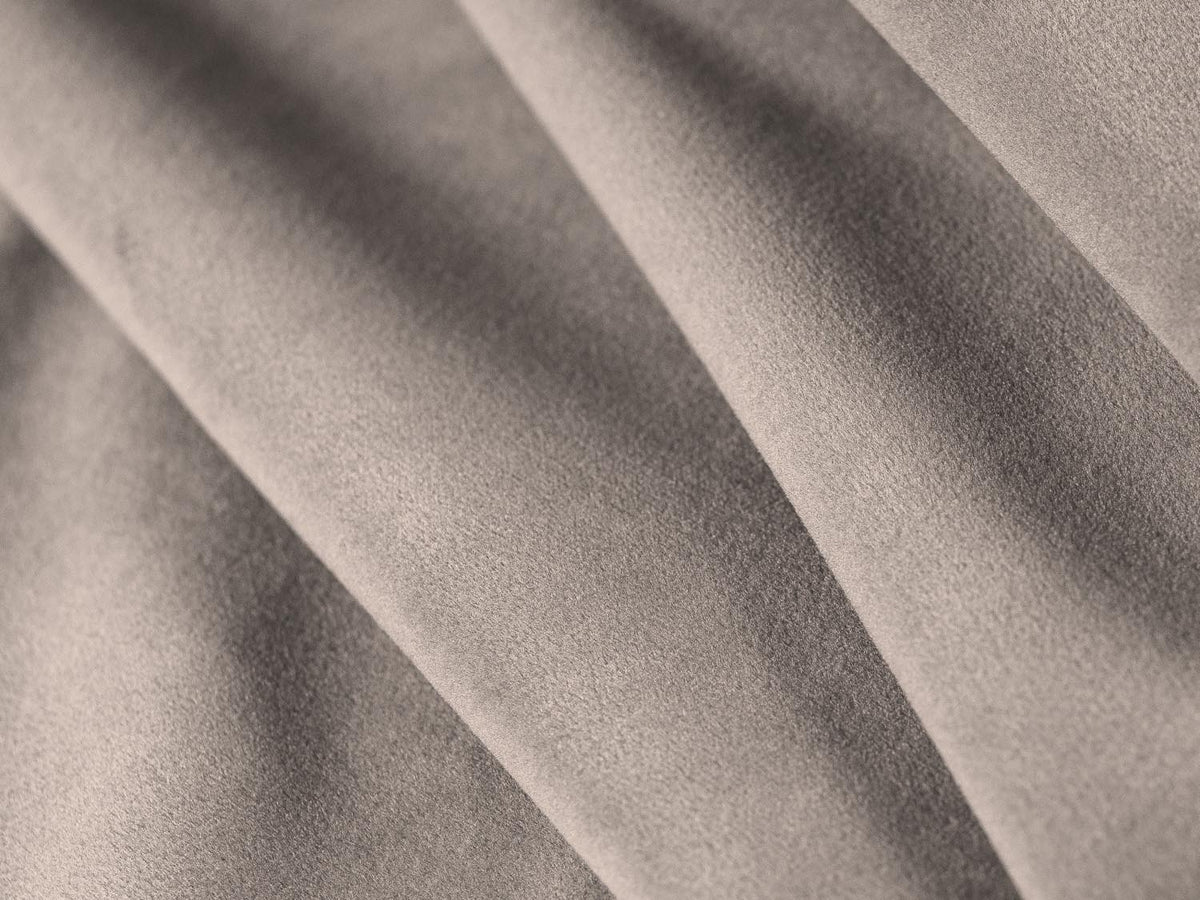 Bellis Velour modulares Sofa 4 Sitzer 188cm in Cappuccino-Bluvel präsentiert im Onlineshop von KAQTU Design AG. 3er Sofa ist von Micadoni