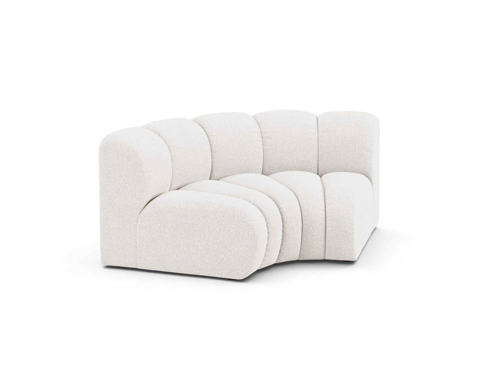 Lupine Modul Corner 1 Sitzer in White präsentiert im Onlineshop von KAQTU Design AG. Modulares Sofa ist von Micadoni