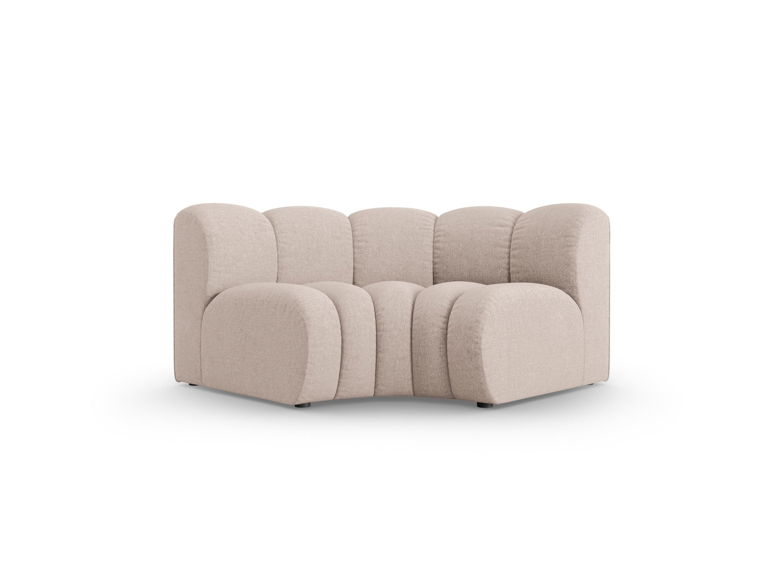 Lupine Modul Corner 1 Sitzer in Beige präsentiert im Onlineshop von KAQTU Design AG. Modulares Sofa ist von Micadoni