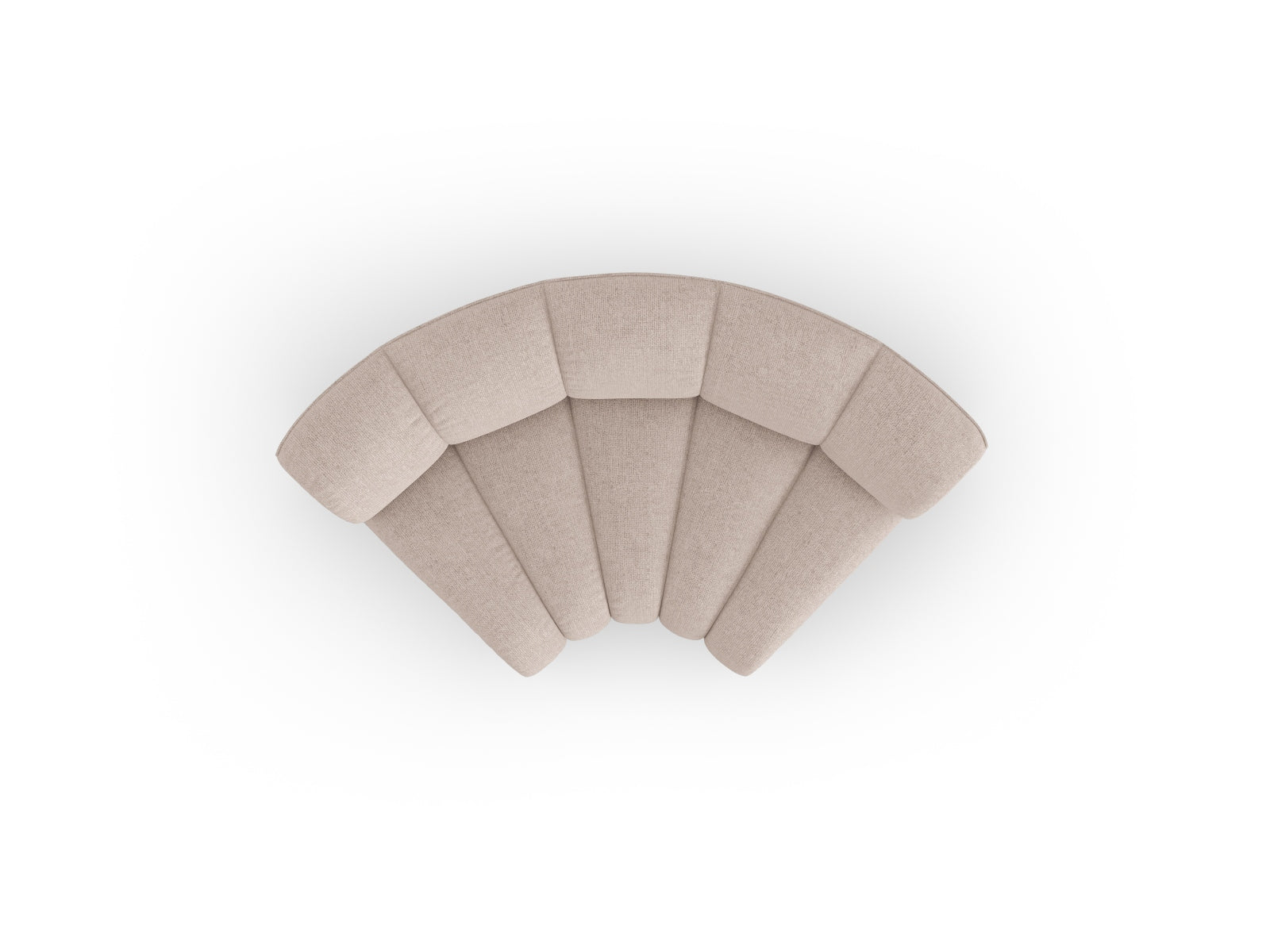 Lupine Modul Corner 1 Sitzer in Beige präsentiert im Onlineshop von KAQTU Design AG. Modulares Sofa ist von Micadoni