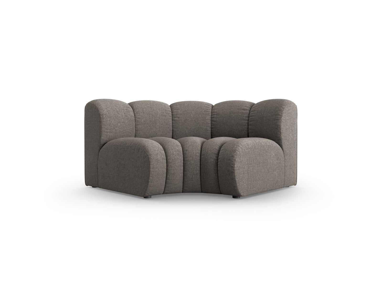Lupine Modul Corner 1 Sitzer in Grey präsentiert im Onlineshop von KAQTU Design AG. Modulares Sofa ist von Micadoni